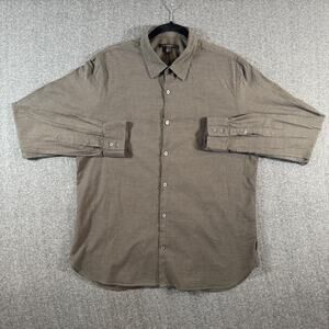 John Varvatos U.S.A. Shirt Mens Large Button Down Long Sleeve